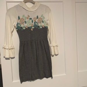 Girls size 10 sweater dress. Janie and Jack.